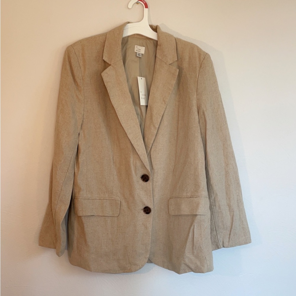 Women's Tan Blazer